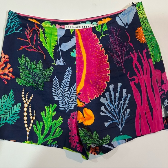 Gretchen Scott Designs Pants - Gretchen Scott Sea Sway Shorts Women's Small